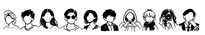 Blank Face Font OTHER CHARS