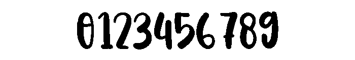 Blanking Font OTHER CHARS