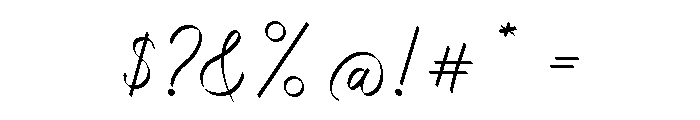 Blassein Font OTHER CHARS