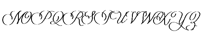 Blassein Font UPPERCASE
