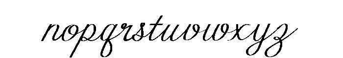 Blassein Font LOWERCASE