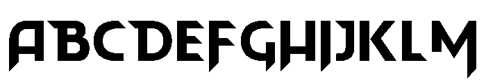 Blast Dragon Font UPPERCASE