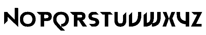 Blast Dragon Font UPPERCASE
