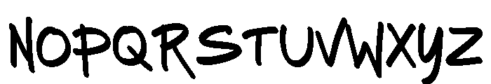 Blast Men Font UPPERCASE