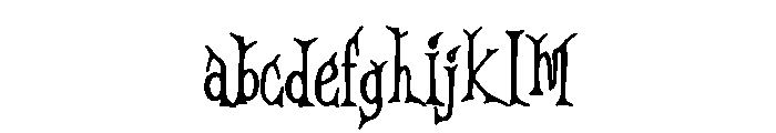 Blaze Punch Halloween FONT