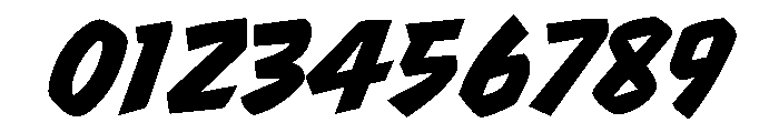Blaze Vector Regular Font OTHER CHARS