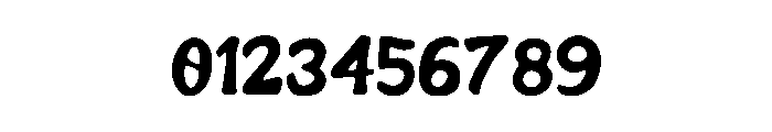 Blazed_Bold Font OTHER CHARS