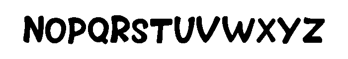 Blazed_Bold Font LOWERCASE