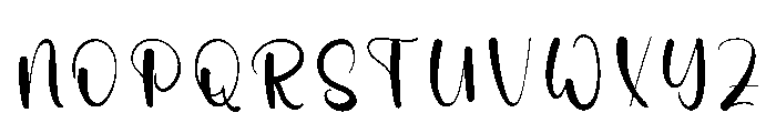 Blazing Sunshine Font UPPERCASE