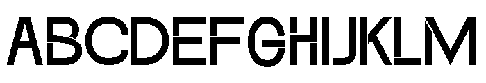 Blazionix Regular Font UPPERCASE
