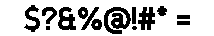 Blazoned Bold Font OTHER CHARS