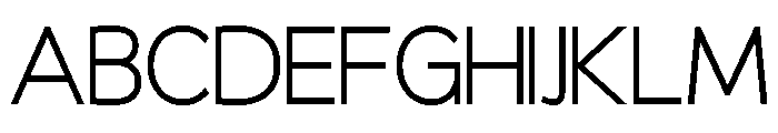Blazoned Light Font UPPERCASE