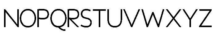 Blazoned Light Font LOWERCASE