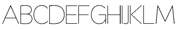 Blazoned Thin FONT