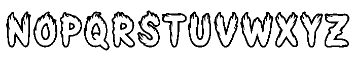 Blazora Font UPPERCASE