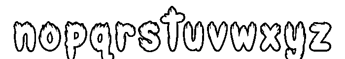 Blazora Font LOWERCASE