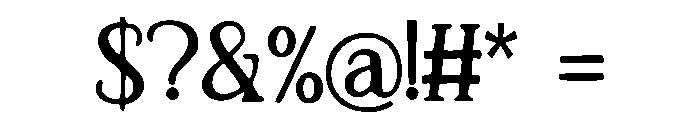 Blenda_Script Font OTHER CHARS