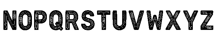 Blenny Regular Font UPPERCASE