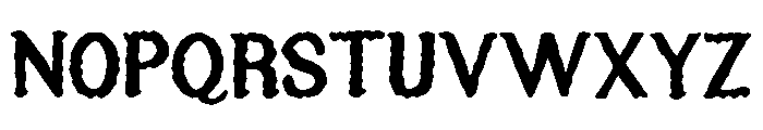 Bless_Bloom Font UPPERCASE
