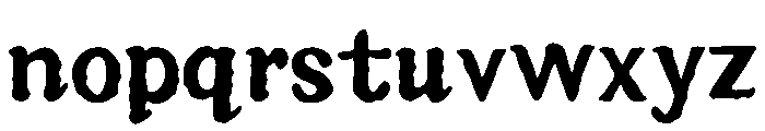 Bless_Bloom Font LOWERCASE