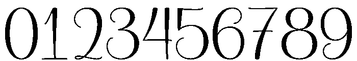 Blessed Christmas Script Font OTHER CHARS