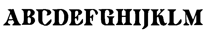 Blessed_Vibe Font UPPERCASE