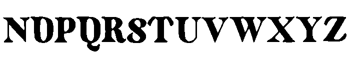Blessed_Vibe Font UPPERCASE