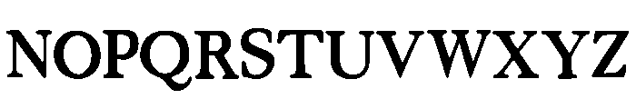 Blessfield Font UPPERCASE