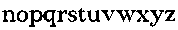 Blessfield Font LOWERCASE