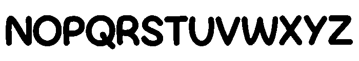 Blessflow Font UPPERCASE