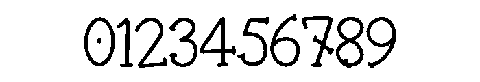 Blessora Font OTHER CHARS