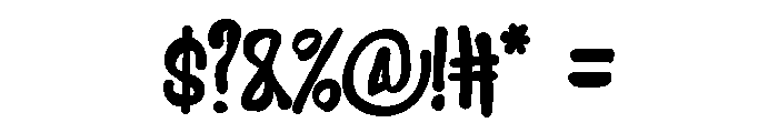 BleutersMocren Font OTHER CHARS
