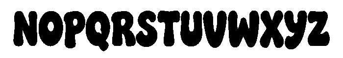 Blimzo Font UPPERCASE