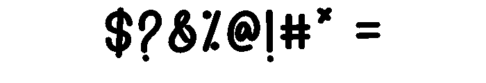 Blingstar Font OTHER CHARS