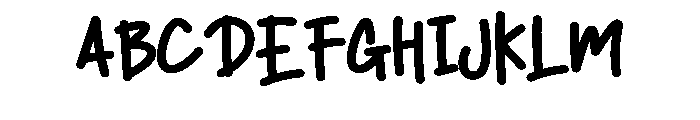 Blingstar Font UPPERCASE
