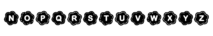 Blink Flower Regular Font LOWERCASE