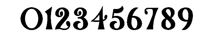 Blink Omega Font OTHER CHARS