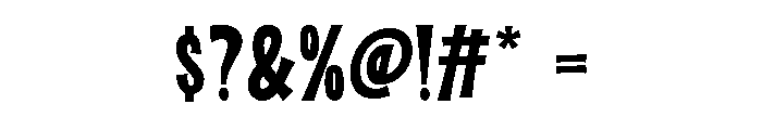 Blinky Christmas Font OTHER CHARS