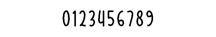 Blinky Strocky Font OTHER CHARS