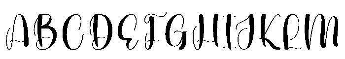 Blinky Font UPPERCASE