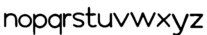 Bliss_Halo Font LOWERCASE