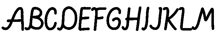 Blissara Font UPPERCASE
