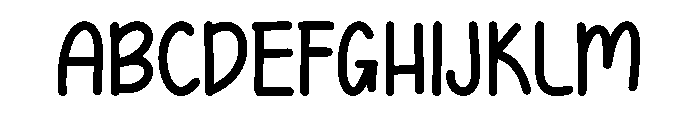 Blissful Feeling Font UPPERCASE