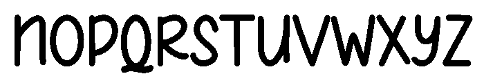 Blissful Feeling Font UPPERCASE