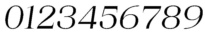 Blissful Sunshine Italic Font OTHER CHARS