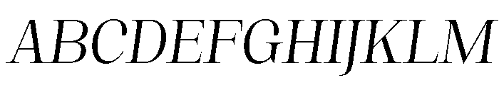Blissful Sunshine Italic Font UPPERCASE