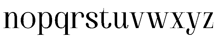 Blissful Sunshine Regular Font LOWERCASE