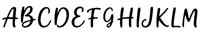 Blissful Wedding Regular Font UPPERCASE