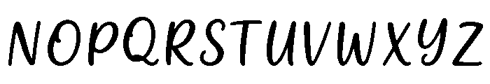 Blissful Wedding Regular Font UPPERCASE