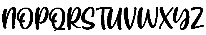 Blissfully Deylitha Font UPPERCASE